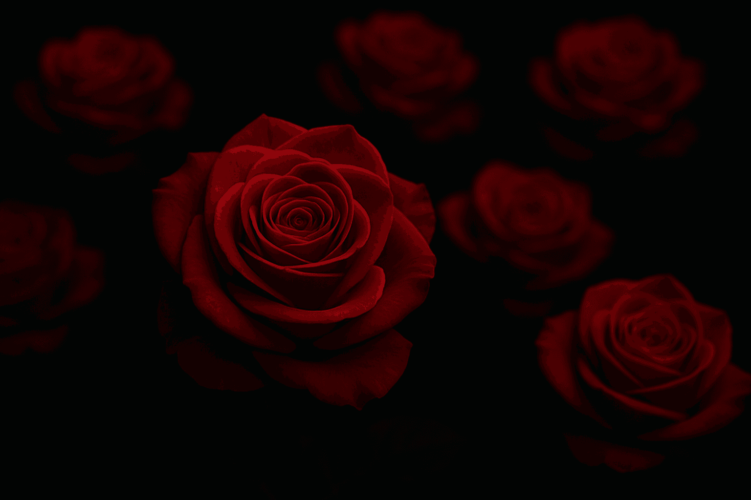 Fond rose